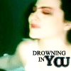 amy going under drowning